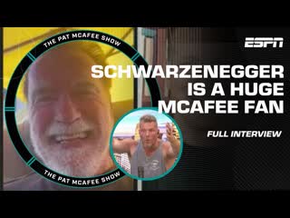 Arnold Schwarzenegger LOVES PAT MCAFEE  You have the SCHMH FULL INTERVIEW | Pat McAfee Show