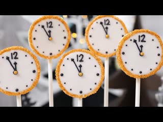 NEW YEARS COOKIE POPS (Vegan!)