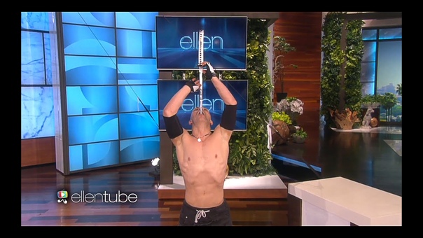 MOST DANGEROUS ELLEN SHOW. Sword Swallower Alex
