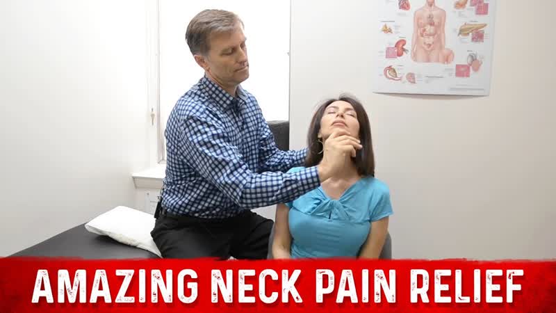 Neck Pain Relief, Easy Stretches Exercise Dr.