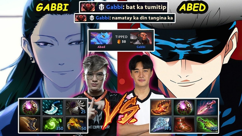 Abed Puck vs Gabbi Axe : HIGH SKILL PLAY Intense game, TI12
