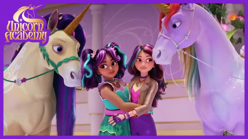 The BEST Friendship Moments from Unicorn Academy , Cartoons for