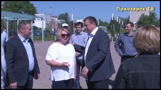 Визит делегации молодежного парламента при Законодательном собрании ЛО.