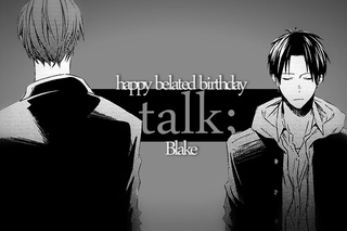 [midotaka] talk; |ᶠᵒʳ ᴮˡᵃᵏᵉˑ