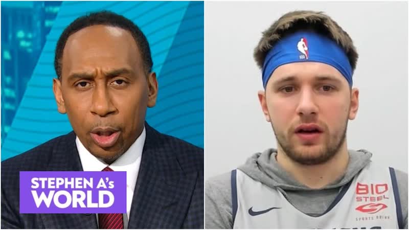 Luka Doncic tells Stephen A. he doesnt think hes playing that well, Stephen As